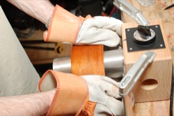 Guitar Repair - Bending wood for side patch